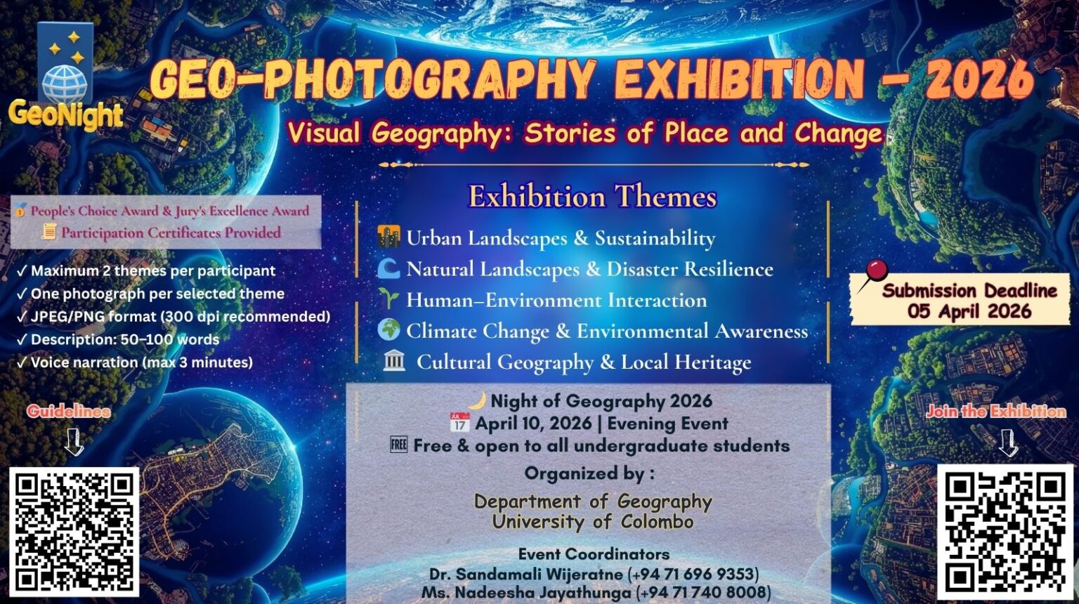 GeoPhotography Exhibition 2026 – Visual Geography: Stories of Place and ...